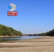 Nivelul Dunarii scade vertiginos de la o zi la alta. Uite cum arata acum! VIDEO